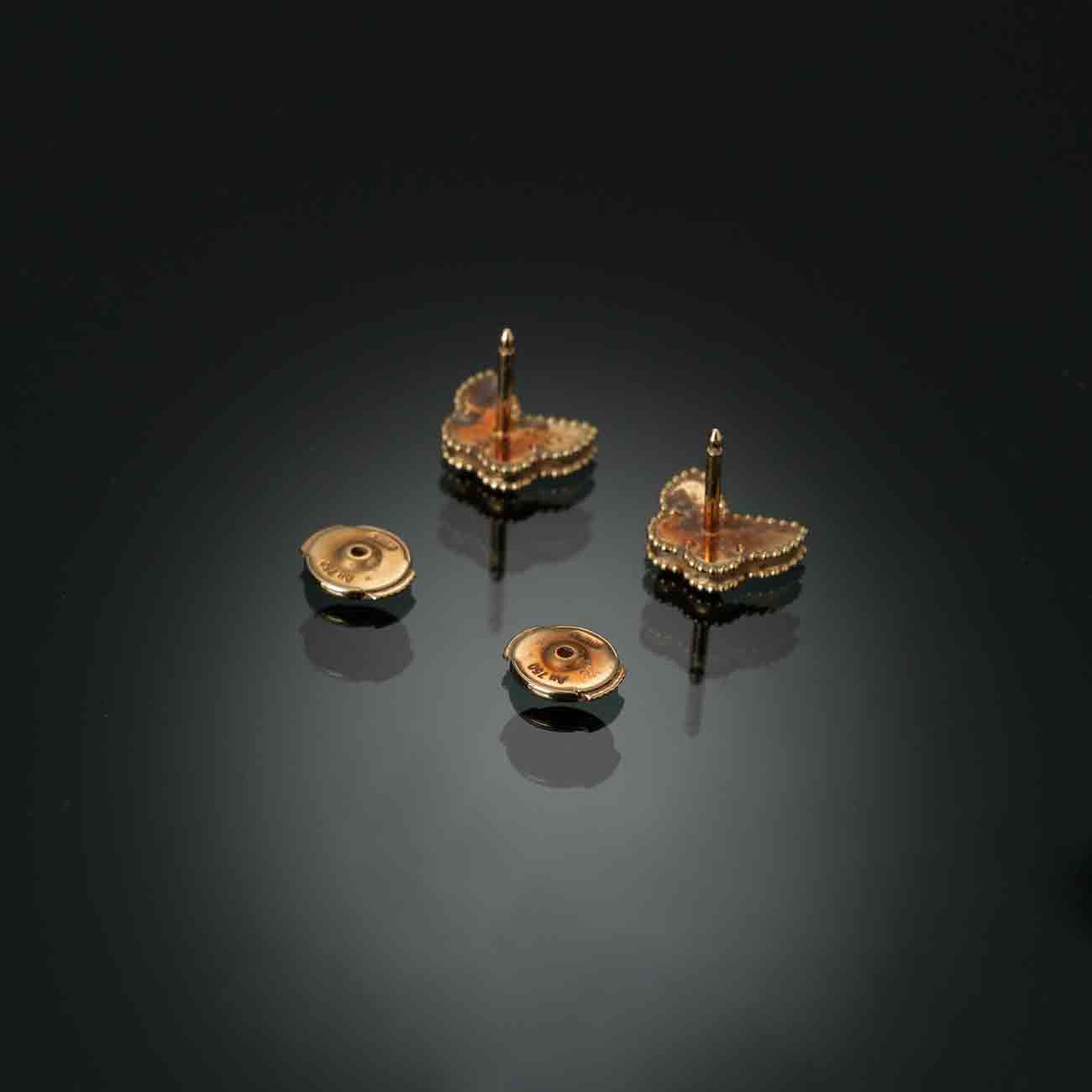 Van Cleef & Arpels(USED)반클리프앤아펠 스윗 알함브라 버터플라이 이어링